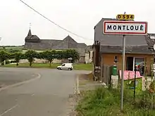 Entrée de Montloué