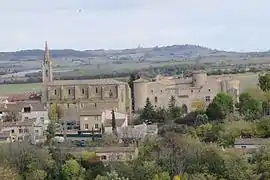 L'église et le château.