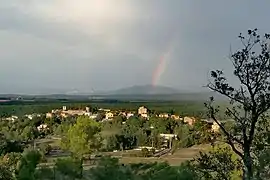 Côté ouest après l'orage, août 2022.