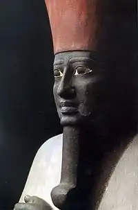 Montouhotep II2033-1982Moy. Emp., XIe dyn.Grès peint, détailMusée égyptien du Caire