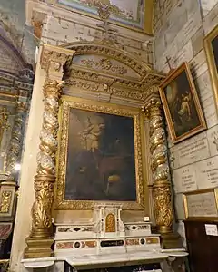 l'Apparition de l'ange à saint Joseph à l'église Saint-Mathieu de Montpellier.