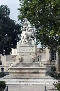 Fontaine des licornes (1776), Montpellier.