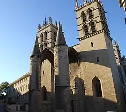 La cathédrale Saint-Pierre de Montpellier.