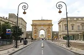 L'arc de triomphe en 2016.