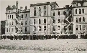 Feu de l'hôtel de ville, 1922