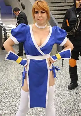 Cosplay de Kasumi (Dead or Alive) au Montreal Comiccon 2014.