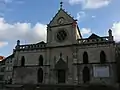 Vue actuelle de la façade de l'église