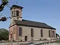 L'église,côté sud-ouest.