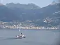 Montreux sur la Riviera vaudoise.