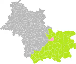 Montrieux-en-Sologne dans l'arrondissement de Romorantin-Lanthenay en 2016.