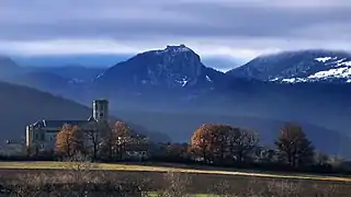 L'église et le château de Montségur