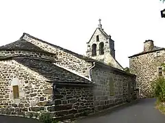 L'église vue depuis l'arrière