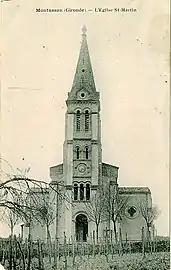 Église Saint-Martin (entre 1900 et 1920).