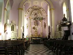 L'église Saint-Etienne: intérieur