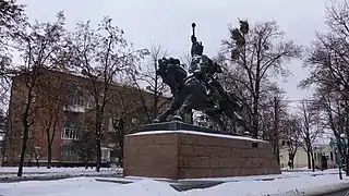 statue de Bogdan Khmelnitski, classée,