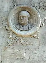 Marqueste,portrait de Barye.