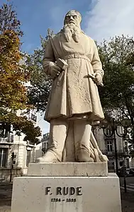 Monument à François Rude, place Augustin-Dubois à Dijon.