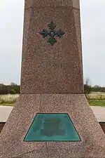 Monument à la 4e division américaine.