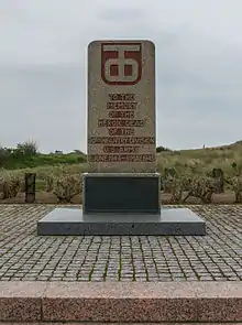 Monument à la 90e division américaine.