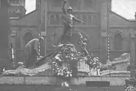 Monument en hommage à Dhanis à Anvers