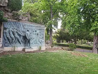 Paul Landowski, Monument à l'amiral de Grasse (1931), Paris, jardins du Trocadéro.