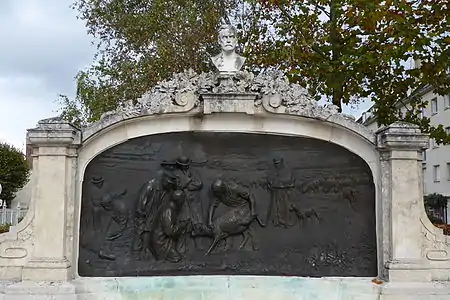 Monument à Louis Pasteur à Chartres - Paul Richer, 1903.