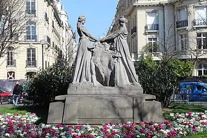 Monument À la France, la Belgique reconnaissante.