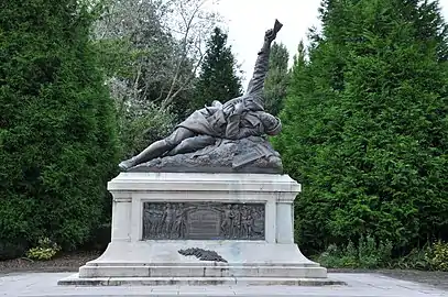 Le monument au soldat Marche.