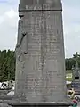 Monument aux Morts 1914-1918 - Vue de droite (O.J.A. du 28-01-1919)