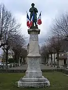 Monument aux morts de Cognin-les-Gorges.