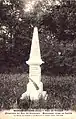 Le monument que la famille de Gramont a édifié en souvenir de ses morts à la Première Guerre mondiale.
