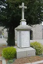 Le monument aux morts de Lanildut.