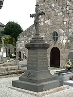 Loc-Brévalaire : le monument aux morts de 1914-1918.