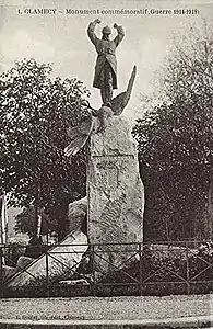 Monument au morts de Clamecy.