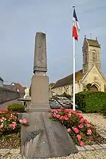 Le monument aux morts.