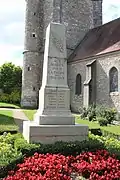 Le monument aux morts.