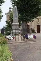 Le monument aux morts de Gevigney-et-Mercey.