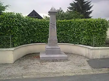 Le monument aux morts.