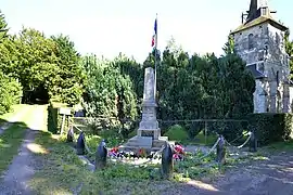 Le monument aux morts.