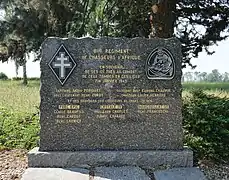 Monument aux morts de la Seconde Guerre mondiale.