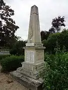 Monument aux morts de la Villedieu-du-Clain.