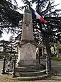 Le monument aux morts angevins de la guerre 1870-1871.