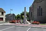 Le monument aux morts.