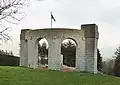 Monument aux morts du canton de Vaugneray côté nord.