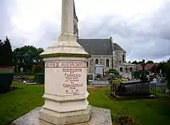 Monument commémoratif de la Première Guerre mondiale.