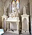 Monument commémoratif dans l'église Notre-Dame.