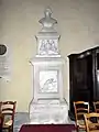 Le monument visible dans la cathédrale Saint-André à Bordeaux, qui lui est dédié.