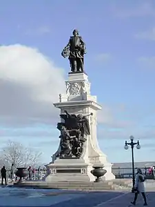 Monument à Samuel de Champlain (1898), Québec.