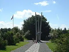 Monument en mémoire des démineurs.