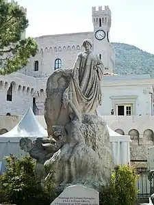 La Science découvrant les richesses de l'Océan (1914), Monaco.